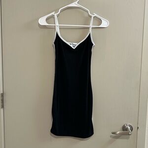 Princess Polly Black and White Mini Dress